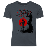 T-Shirts Vintage Navy / YXS Red Sun in Zanarkand Youth Triblend T-Shirt