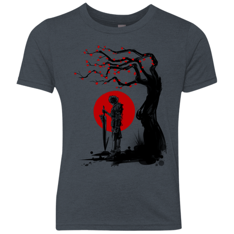 T-Shirts Vintage Navy / YXS Red Sun in Zanarkand Youth Triblend T-Shirt