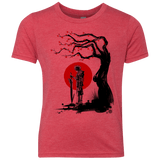 T-Shirts Vintage Red / YXS Red Sun in Zanarkand Youth Triblend T-Shirt