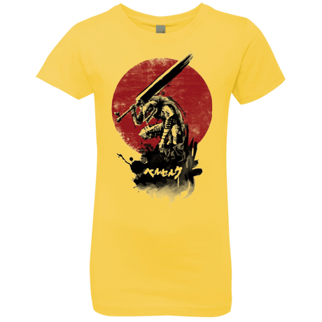 T-Shirts Vibrant Yellow / YXS Red Sun Swordsman Girls Premium T-Shirt
