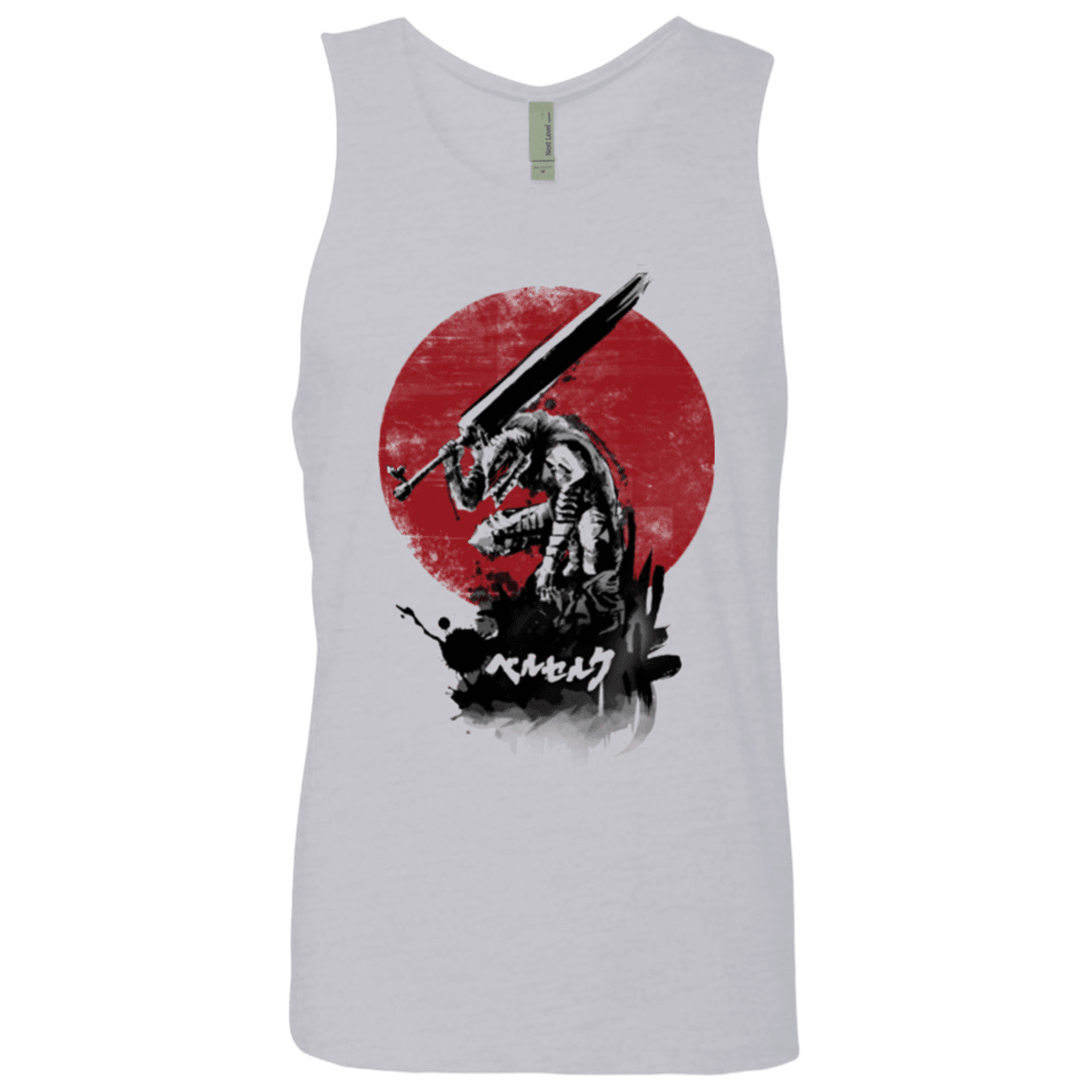 T-Shirts Heather Grey / Small Red Sun Swordsman Men's Premium Tank Top