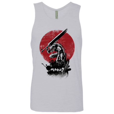 T-Shirts Heather Grey / Small Red Sun Swordsman Men's Premium Tank Top