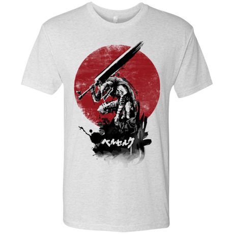 T-Shirts Heather White / Small Red Sun Swordsman Men's Triblend T-Shirt