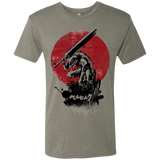 T-Shirts Venetian Grey / Small Red Sun Swordsman Men's Triblend T-Shirt