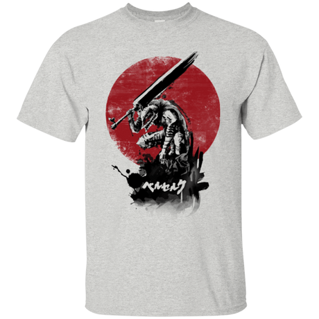 T-Shirts Ash / Small Red Sun Swordsman T-Shirt