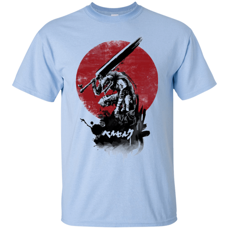 T-Shirts Light Blue / Small Red Sun Swordsman T-Shirt