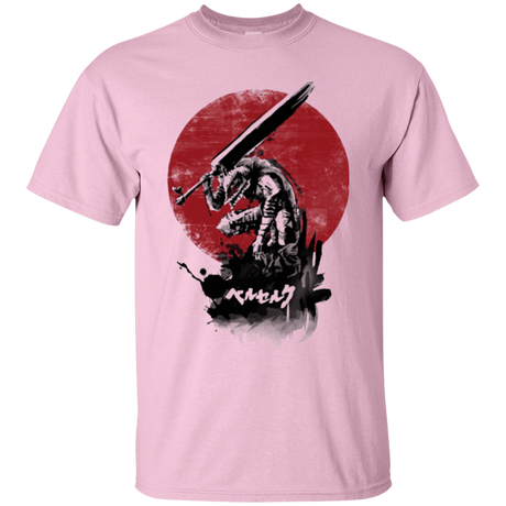 T-Shirts Light Pink / Small Red Sun Swordsman T-Shirt