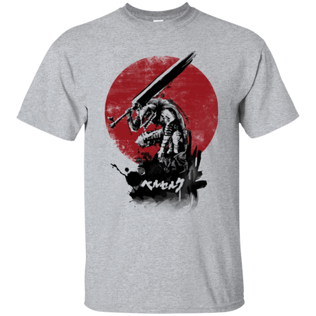 T-Shirts Sport Grey / Small Red Sun Swordsman T-Shirt