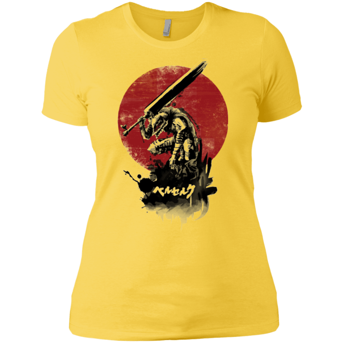 T-Shirts Vibrant Yellow / X-Small Red Sun Swordsman Women's Premium T-Shirt