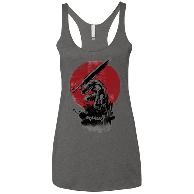 T-Shirts Premium Heather / X-Small Red Sun Swordsman Women's Triblend Racerback Tank