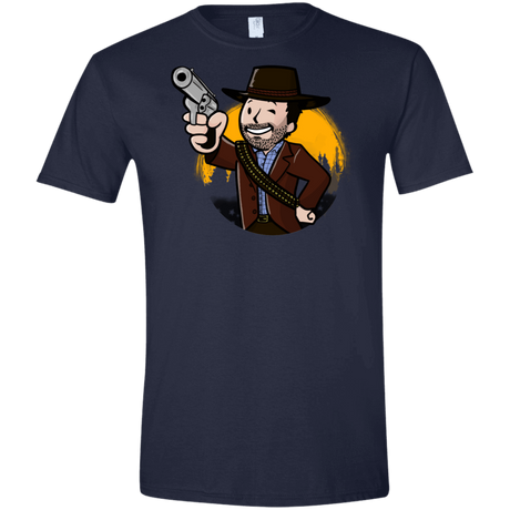 T-Shirts Navy / X-Small Red Vault Redemption Men's Semi-Fitted Softstyle