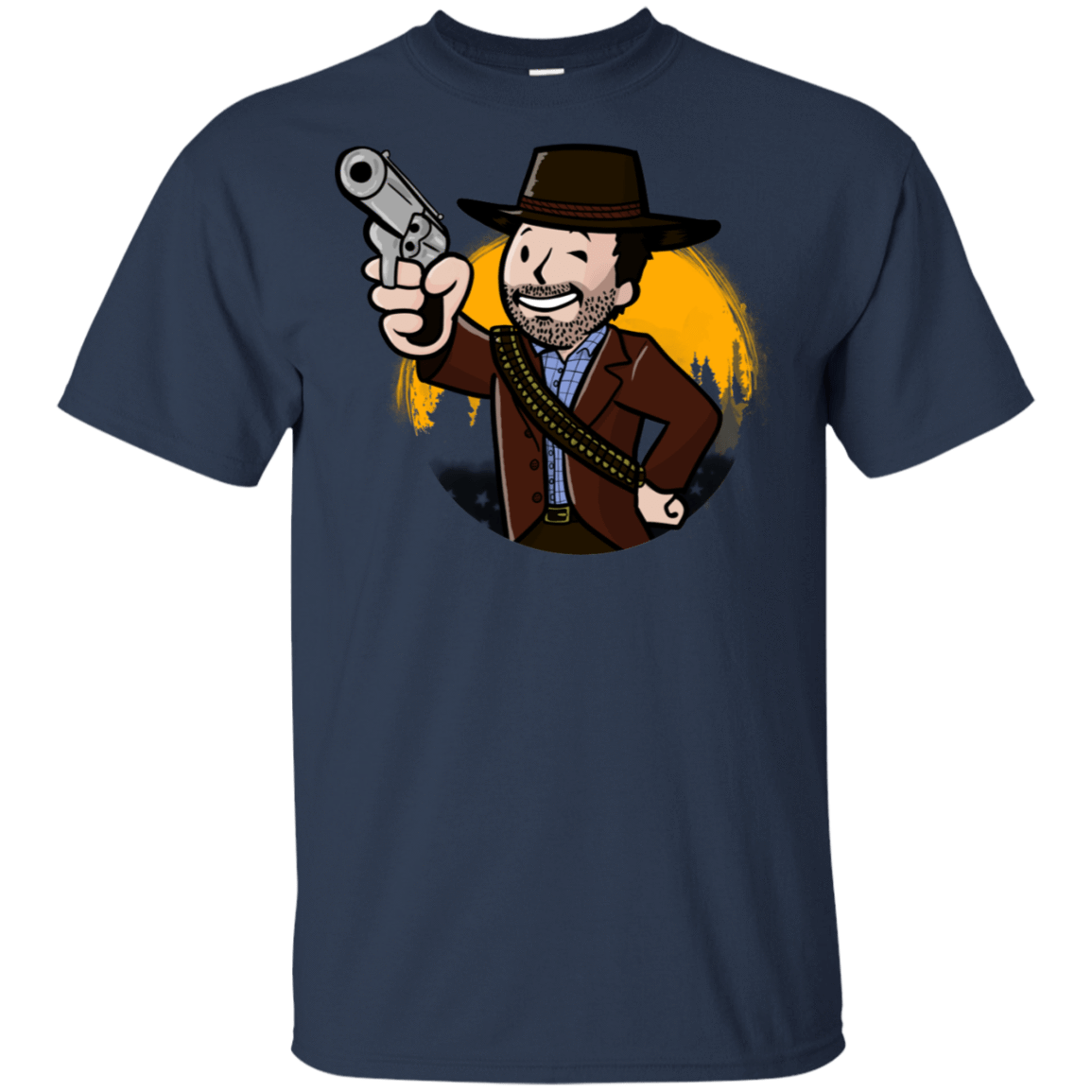 T-Shirts Navy / S Red Vault Redemption T-Shirt