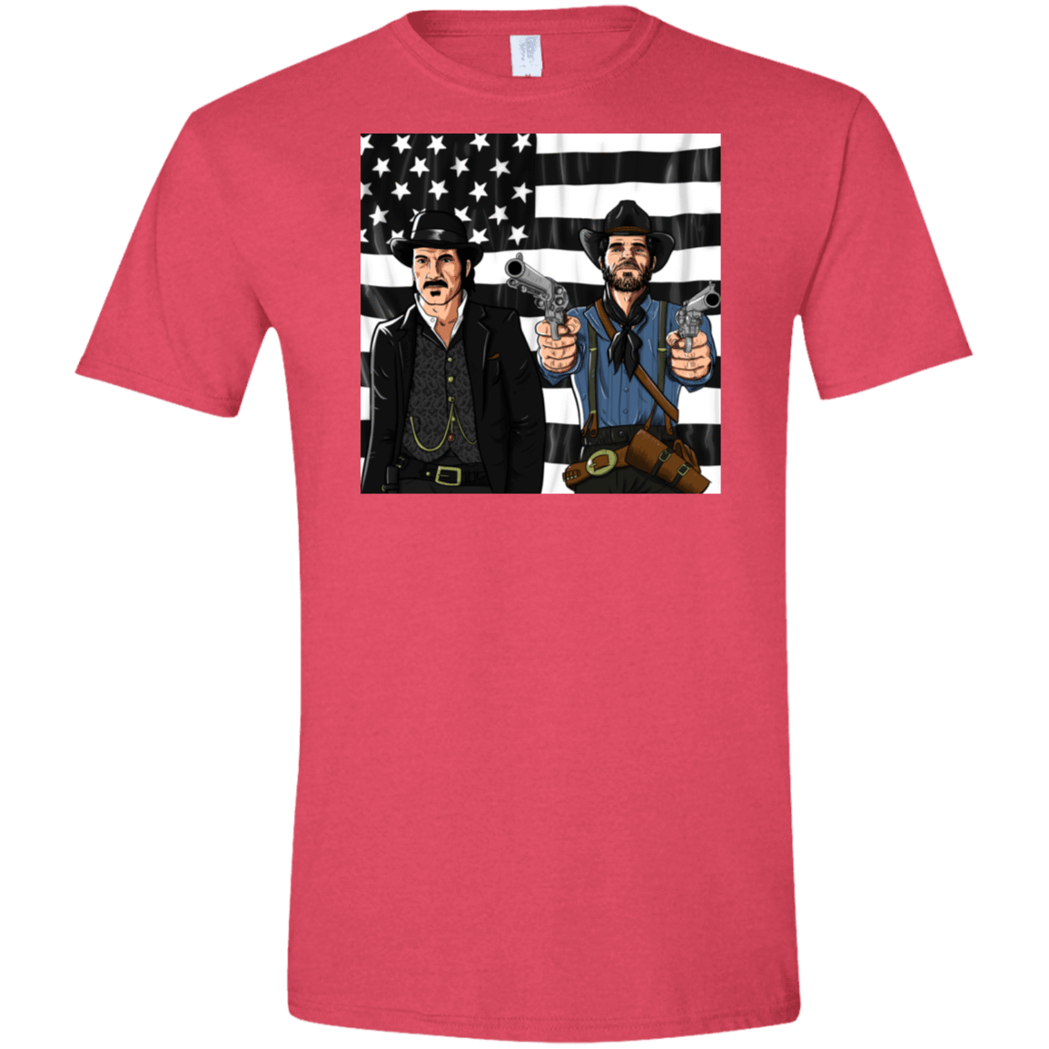 T-Shirts Heather Red / S Redemptonia Men's Semi-Fitted Softstyle