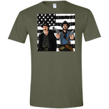T-Shirts Military Green / S Redemptonia Men's Semi-Fitted Softstyle