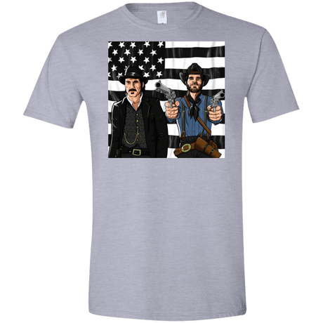 T-Shirts Sport Grey / X-Small Redemptonia Men's Semi-Fitted Softstyle