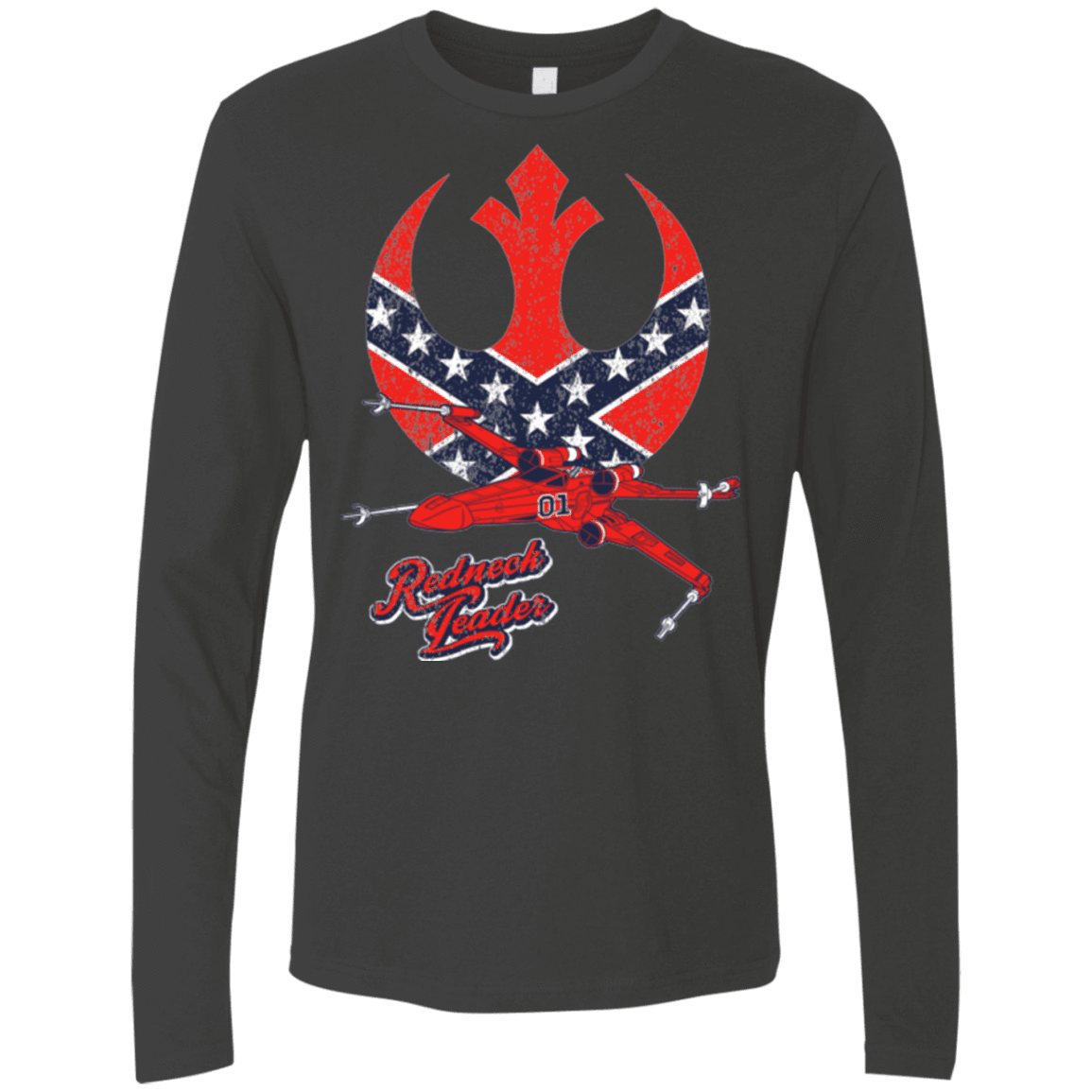 T-Shirts Heavy Metal / Small Redneck Leader Men's Premium Long Sleeve