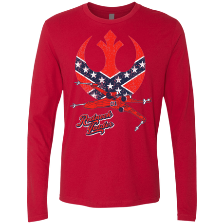 T-Shirts Red / Small Redneck Leader Men's Premium Long Sleeve