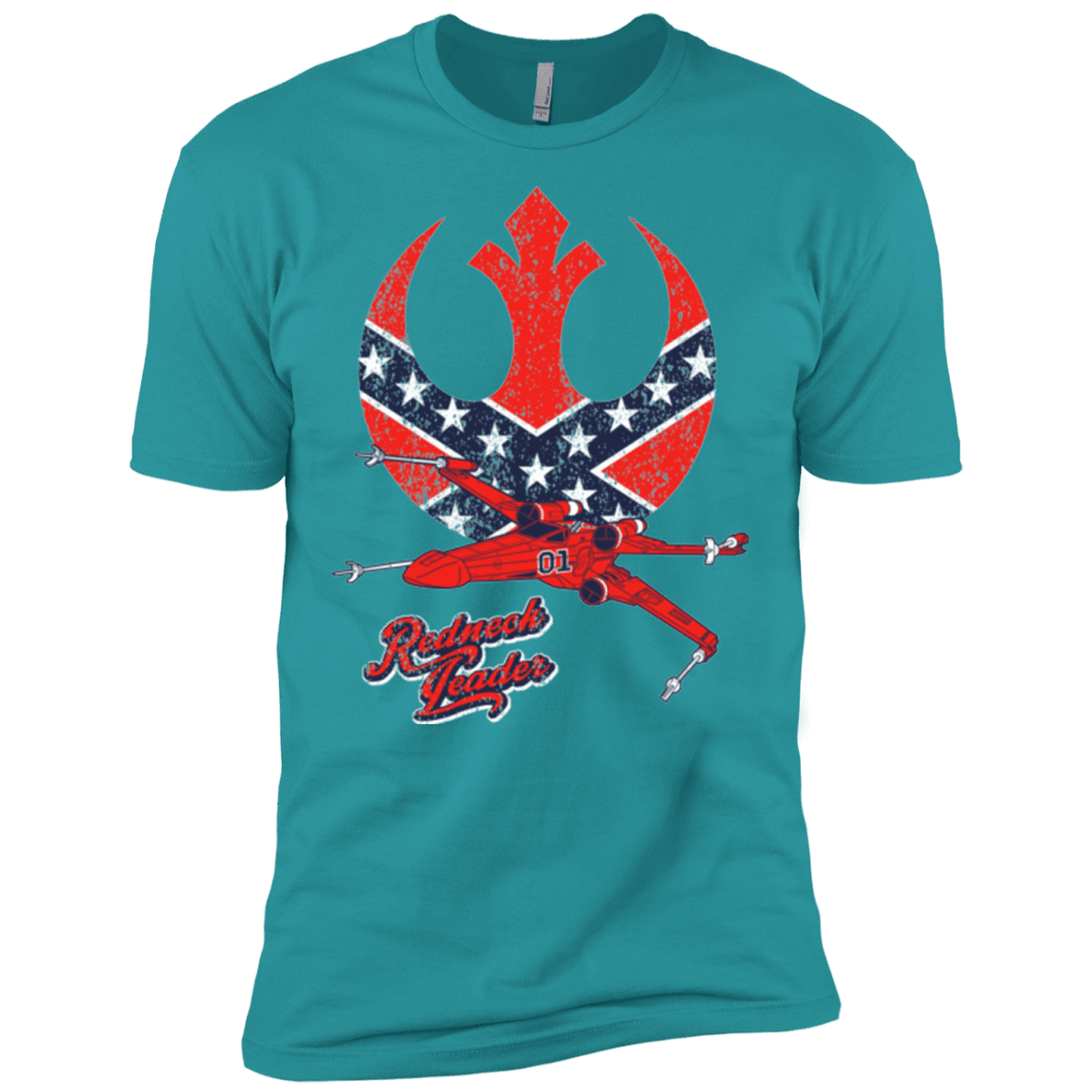 T-Shirts Tahiti Blue / X-Small Redneck Leader Men's Premium T-Shirt