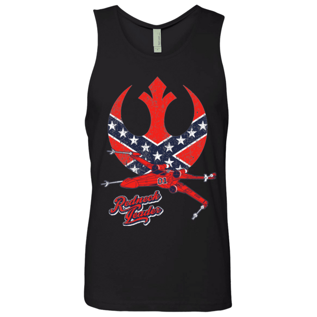 T-Shirts Black / Small Redneck Leader Men's Premium Tank Top