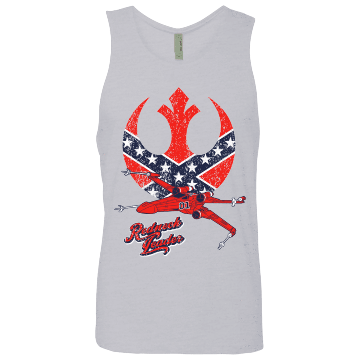T-Shirts Heather Grey / Small Redneck Leader Men's Premium Tank Top