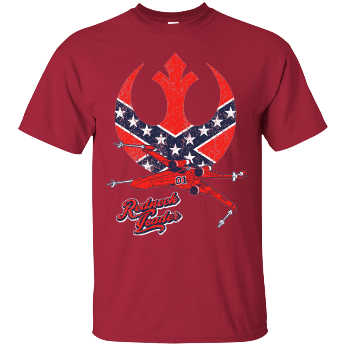 T-Shirts Cardinal / Small Redneck Leader T-Shirt