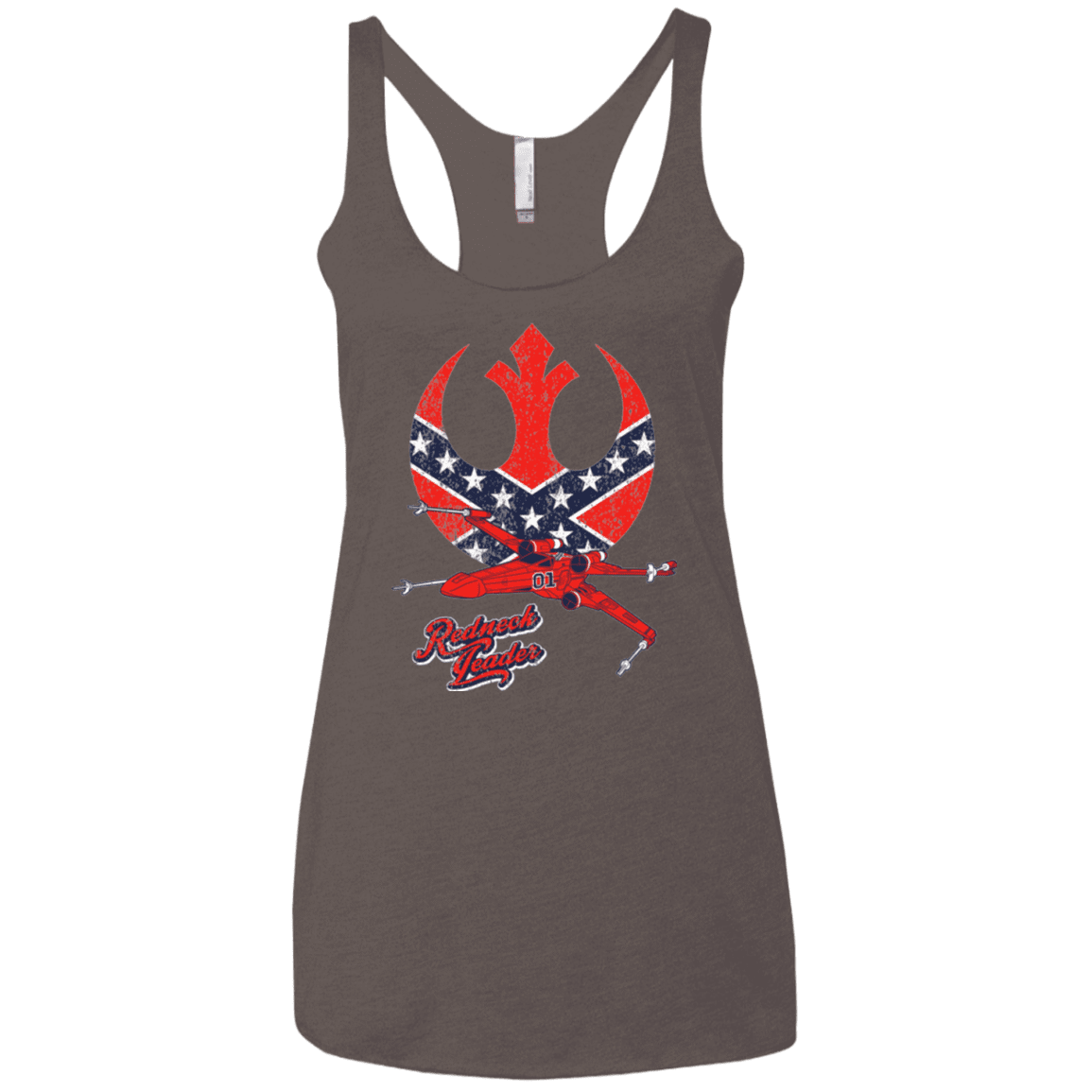 T-Shirts Macchiato / X-Small Redneck Leader Women's Triblend Racerback Tank