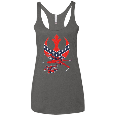 T-Shirts Premium Heather / X-Small Redneck Leader Women's Triblend Racerback Tank