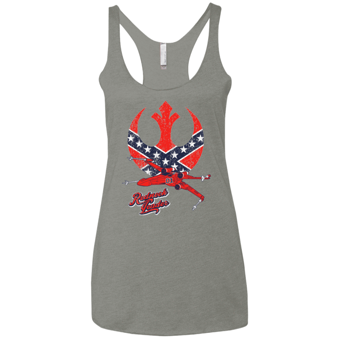T-Shirts Venetian Grey / X-Small Redneck Leader Women's Triblend Racerback Tank