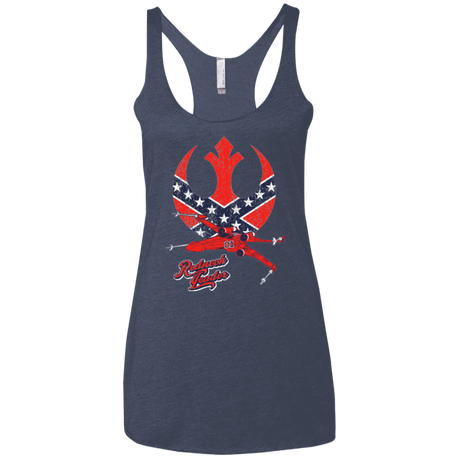 T-Shirts Vintage Navy / X-Small Redneck Leader Women's Triblend Racerback Tank