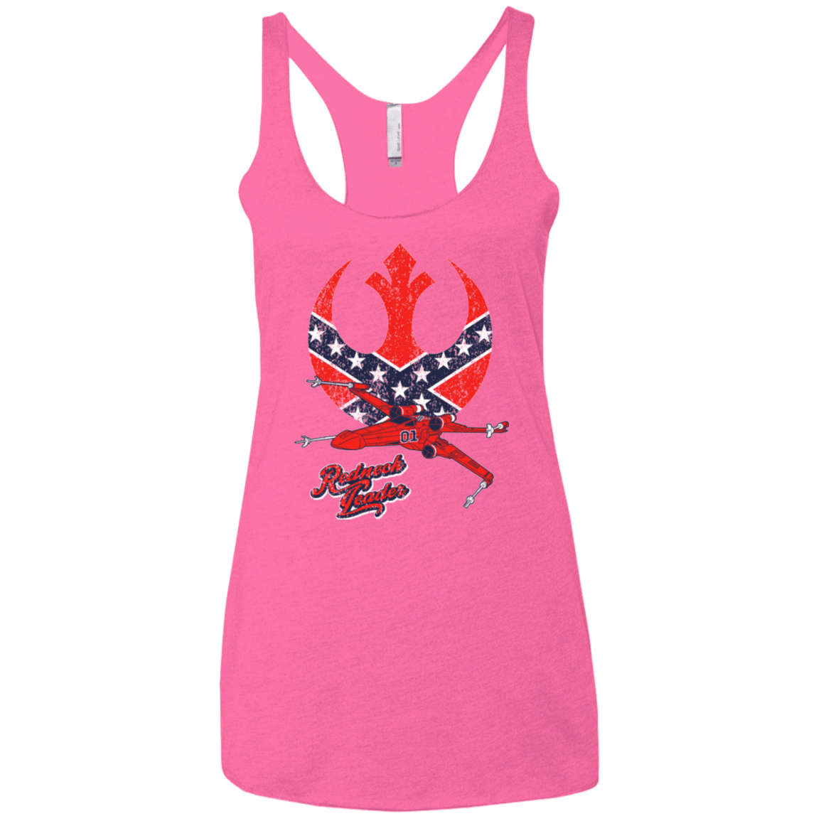 T-Shirts Vintage Pink / X-Small Redneck Leader Women's Triblend Racerback Tank