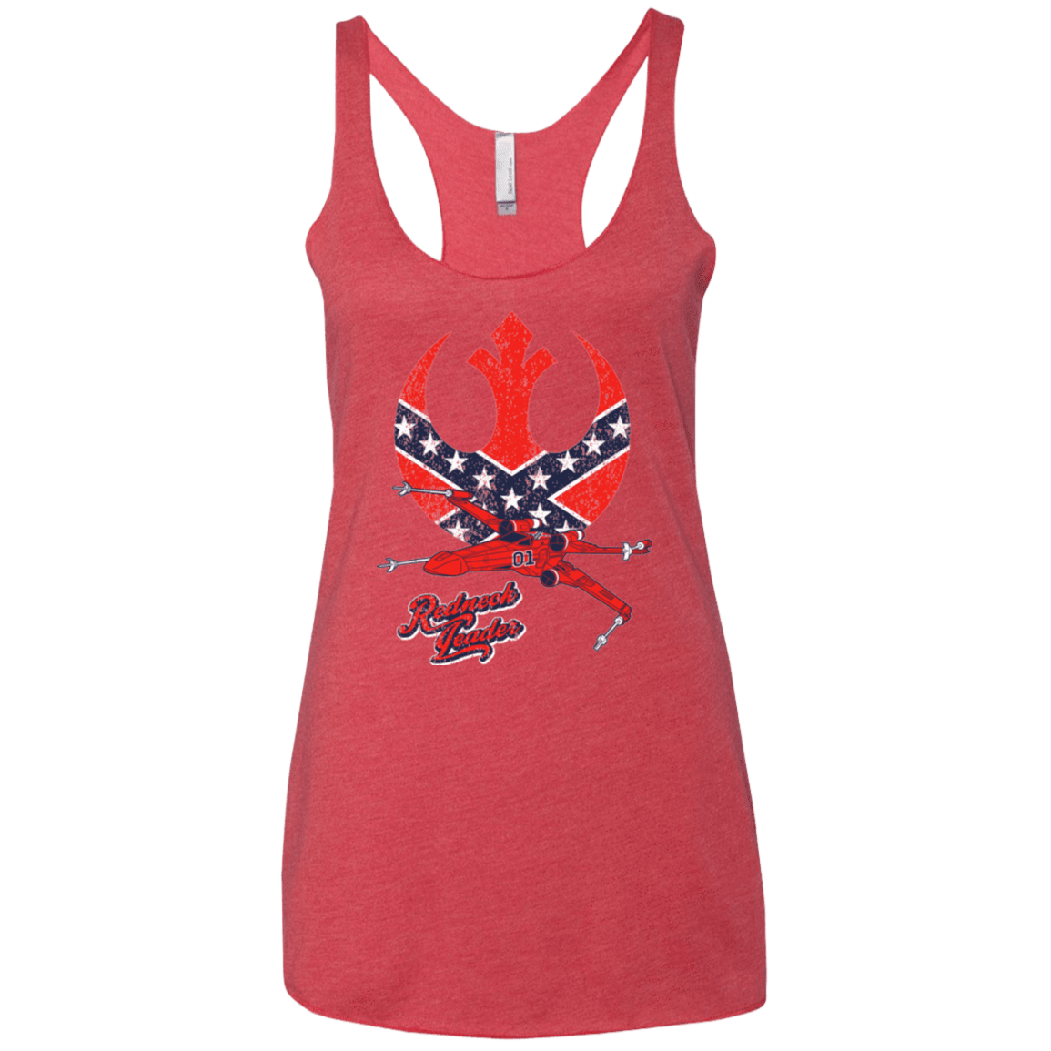 T-Shirts Vintage Red / X-Small Redneck Leader Women's Triblend Racerback Tank