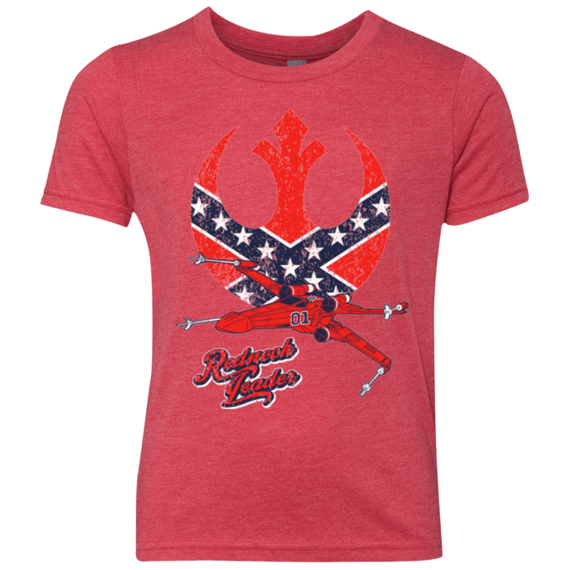 T-Shirts Vintage Red / YXS Redneck Leader Youth Triblend T-Shirt