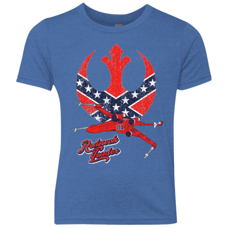 T-Shirts Vintage Royal / YXS Redneck Leader Youth Triblend T-Shirt