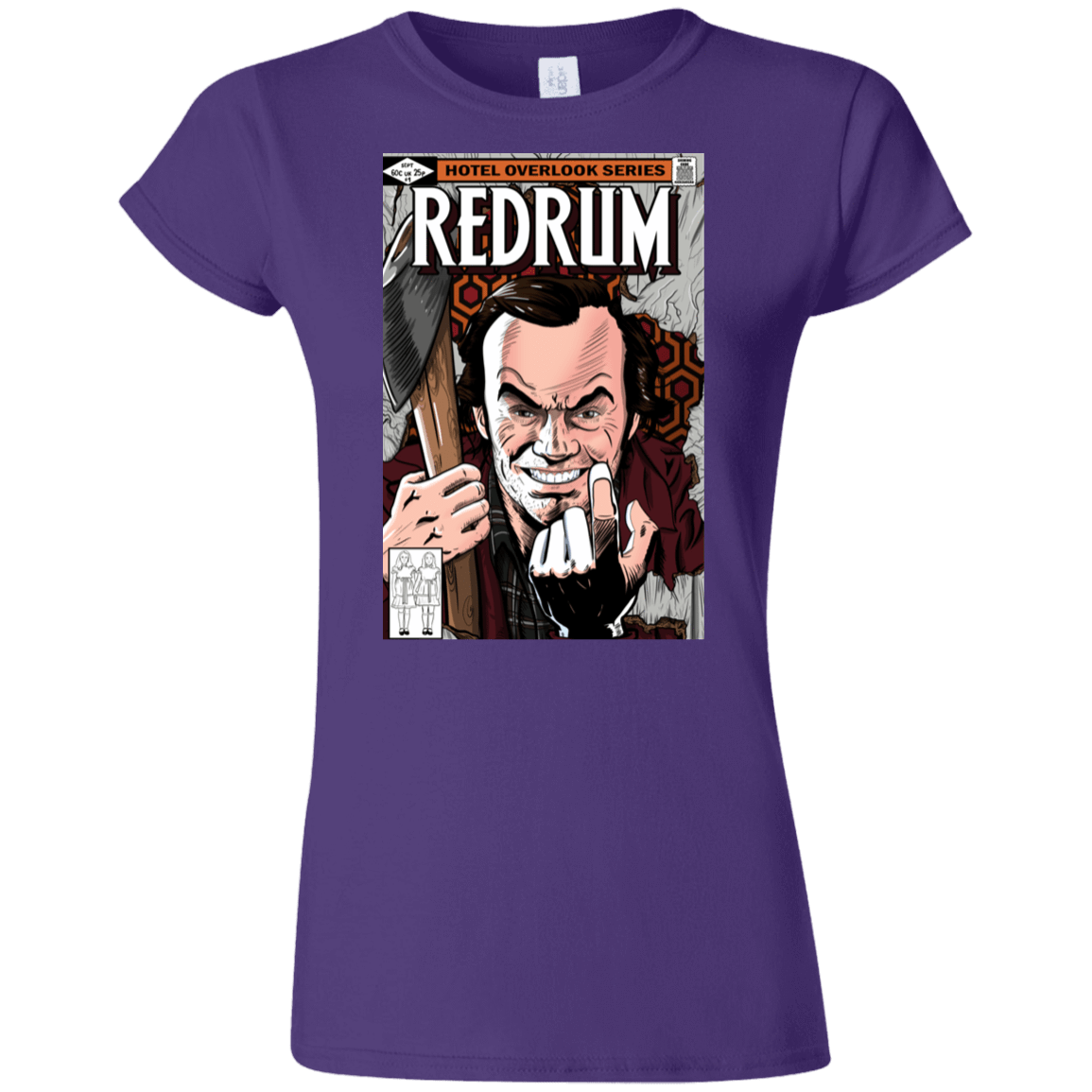 T-Shirts Purple / S Redrum Junior Slimmer-Fit T-Shirt