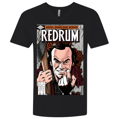T-Shirts Black / X-Small Redrum Men's Premium V-Neck
