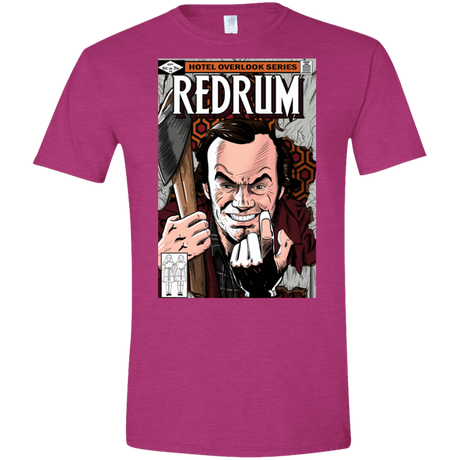 T-Shirts Antique Heliconia / S Redrum Men's Semi-Fitted Softstyle