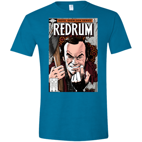 T-Shirts Antique Sapphire / S Redrum Men's Semi-Fitted Softstyle