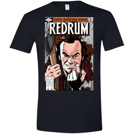 T-Shirts Black / S Redrum Men's Semi-Fitted Softstyle
