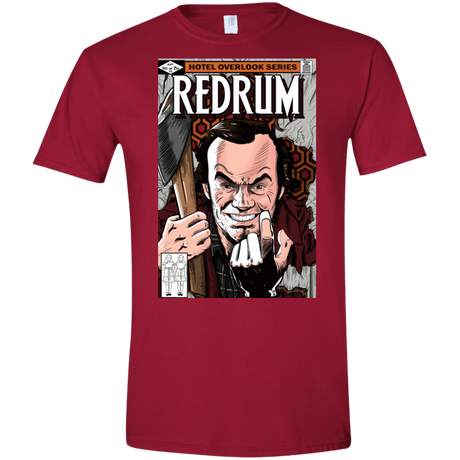 T-Shirts Cardinal Red / S Redrum Men's Semi-Fitted Softstyle