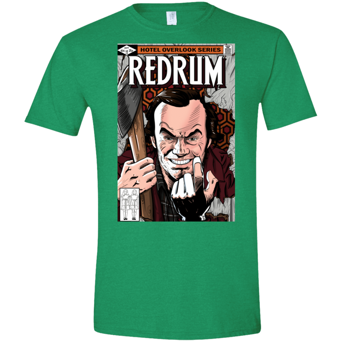 T-Shirts Heather Irish Green / S Redrum Men's Semi-Fitted Softstyle
