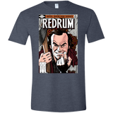 T-Shirts Heather Navy / S Redrum Men's Semi-Fitted Softstyle