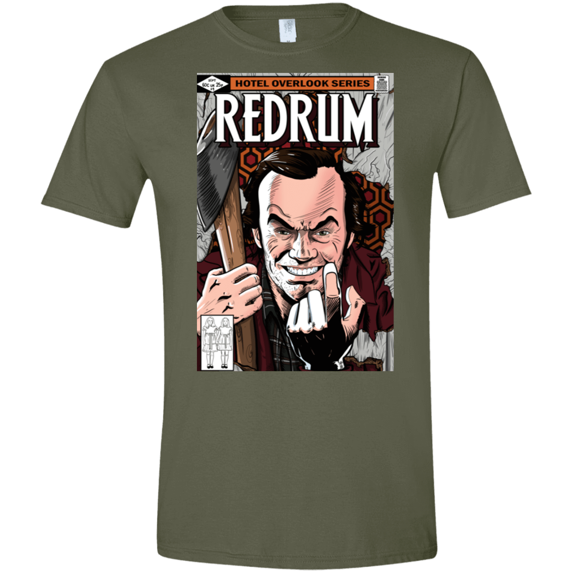 T-Shirts Military Green / S Redrum Men's Semi-Fitted Softstyle