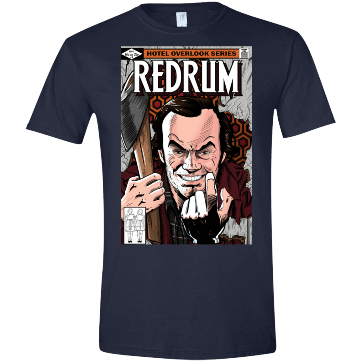 T-Shirts Navy / S Redrum Men's Semi-Fitted Softstyle