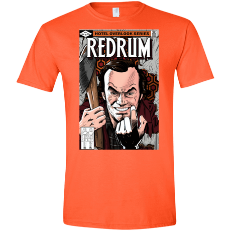 T-Shirts Orange / S Redrum Men's Semi-Fitted Softstyle