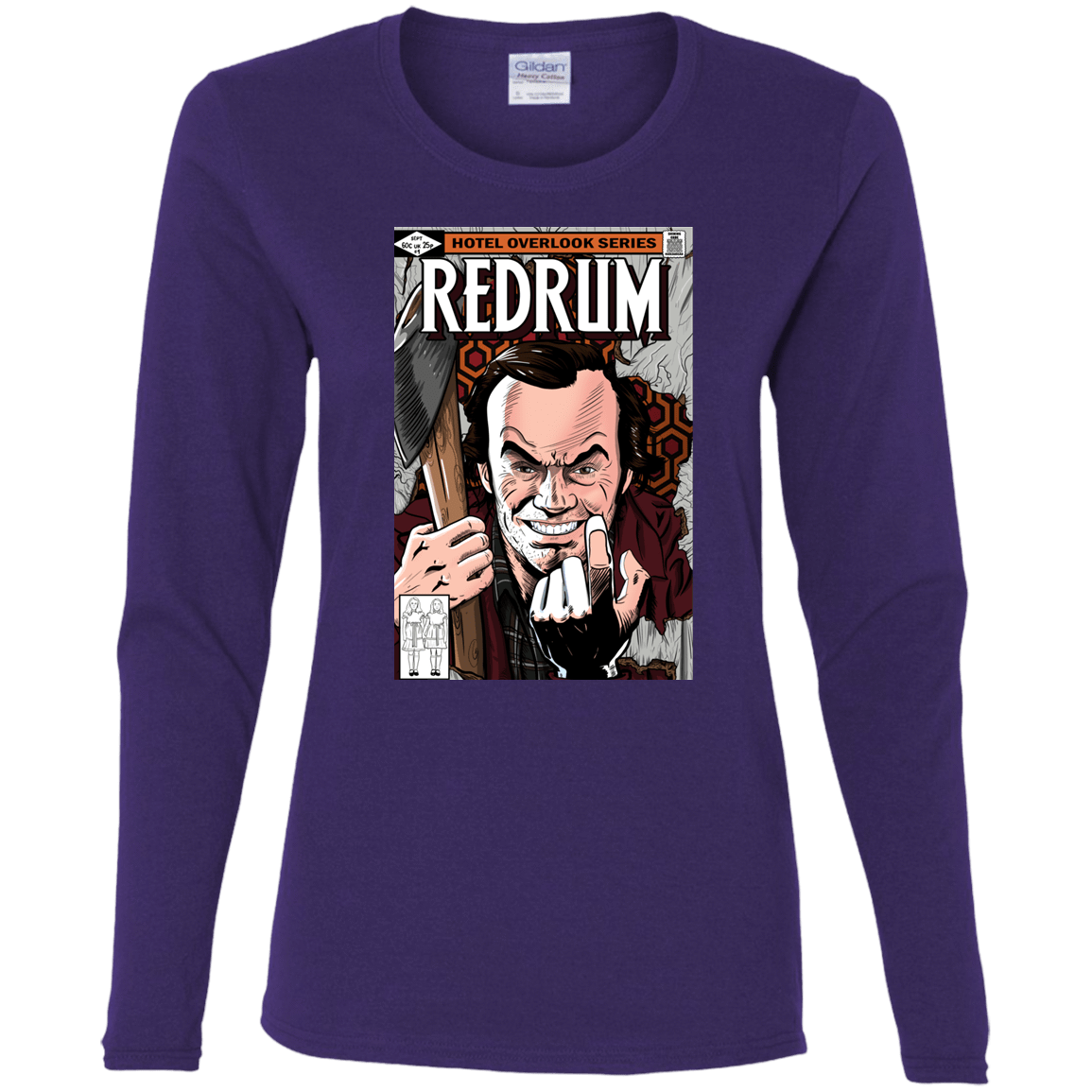 T-Shirts Purple / S Redrum Women's Long Sleeve T-Shirt