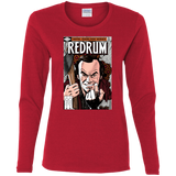 T-Shirts Red / S Redrum Women's Long Sleeve T-Shirt