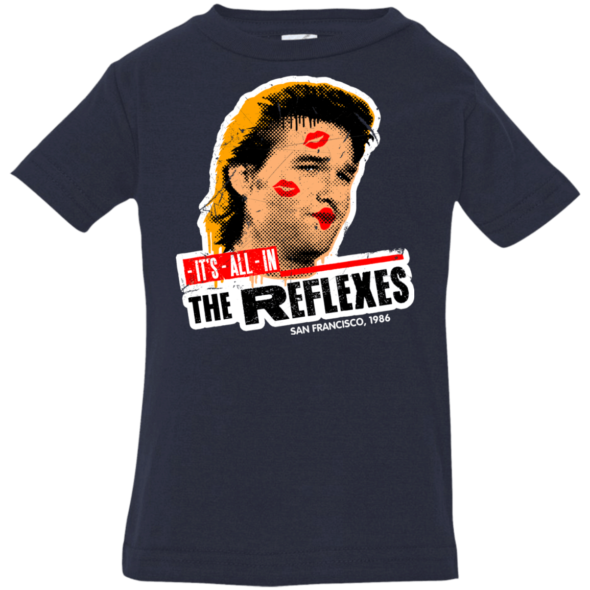 T-Shirts Navy / 6 Months Reflexes Infant Premium T-Shirt