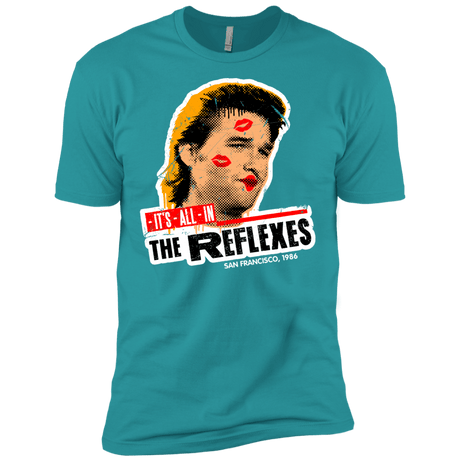 T-Shirts Tahiti Blue / X-Small Reflexes Men's Premium T-Shirt