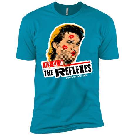 T-Shirts Turquoise / X-Small Reflexes Men's Premium T-Shirt