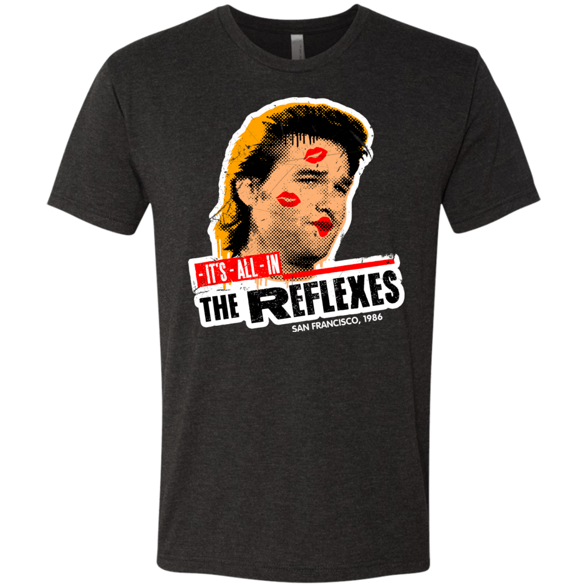 T-Shirts Vintage Black / Small Reflexes Men's Triblend T-Shirt